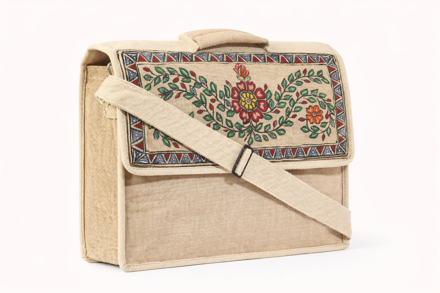 Jute Laptop Bag