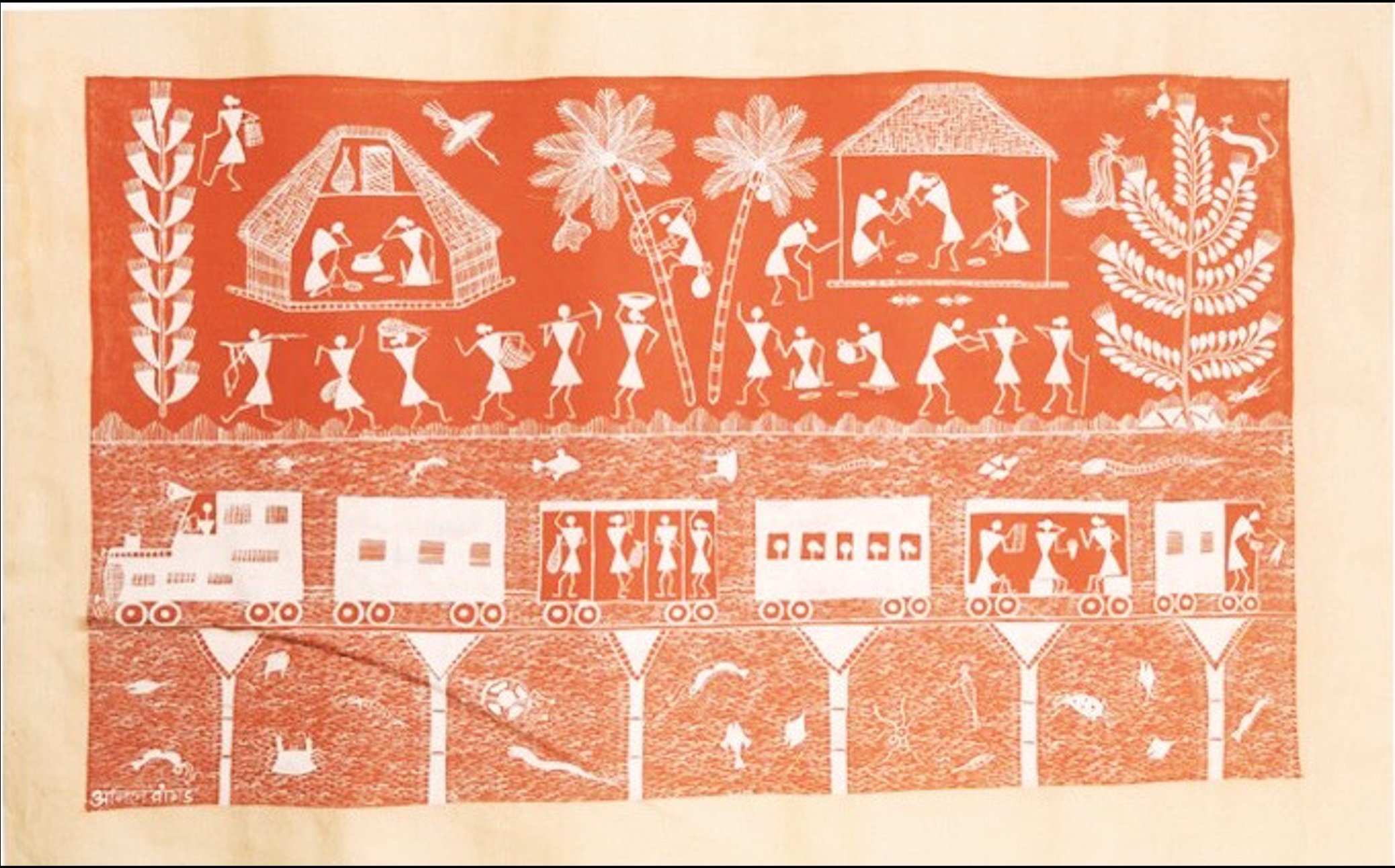 Warli Wall Art